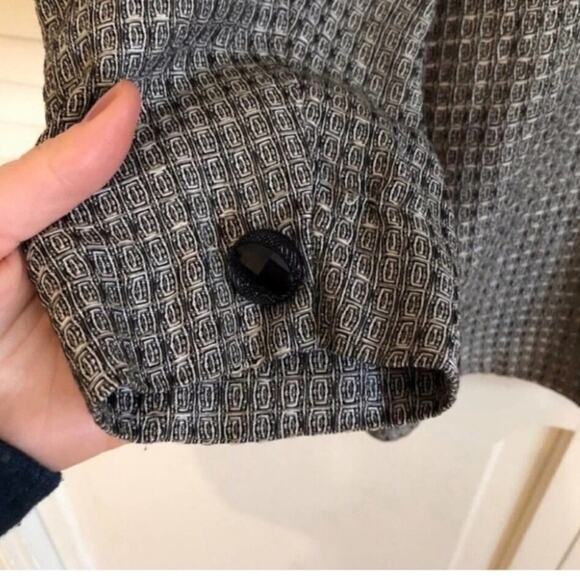 Vintage Retro Houndstooth Fitted Blazer - Picture 7 of 10